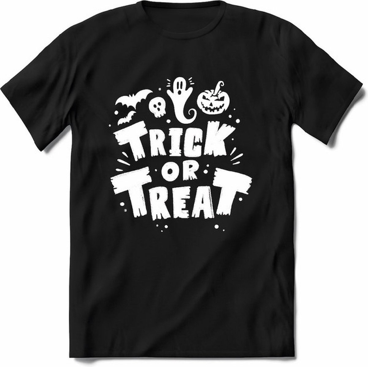 Halloween T-Shirt | Horror  Kleding Heren / Dames | Weerwolf , Monster , Vleermuis en Pompoen  Shirt |